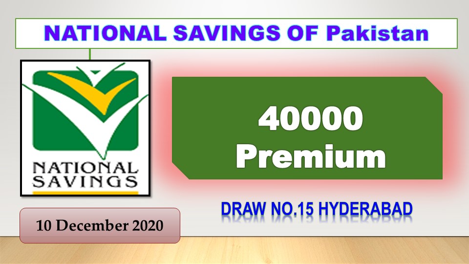 Rs. 40000 Premium Prize bond List 10 December 2020 Draw No